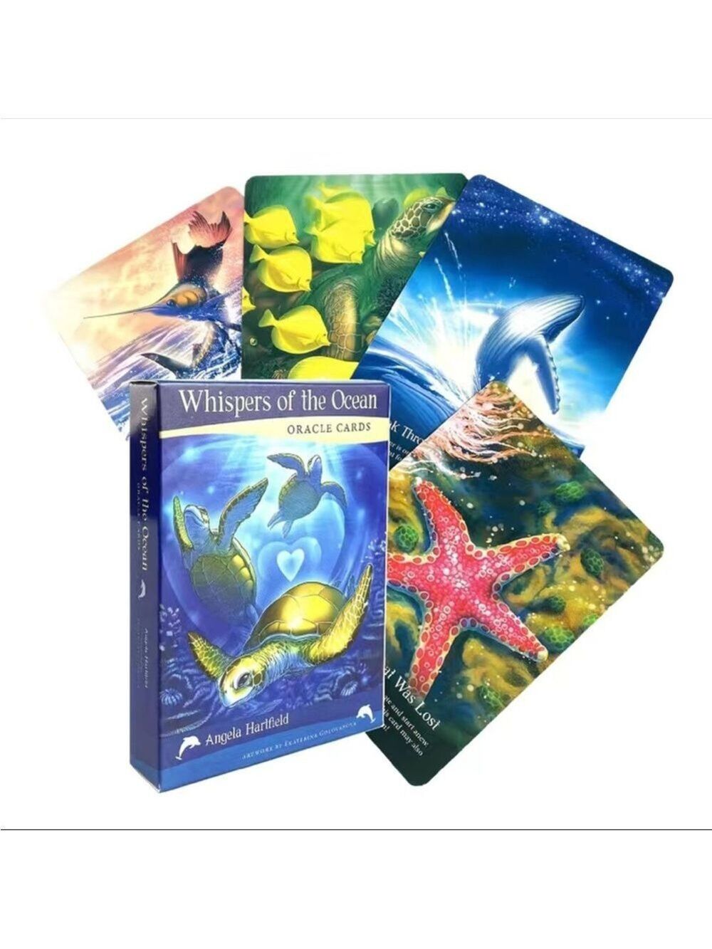 Whispers is the Ocean Oracle Tarot card deck